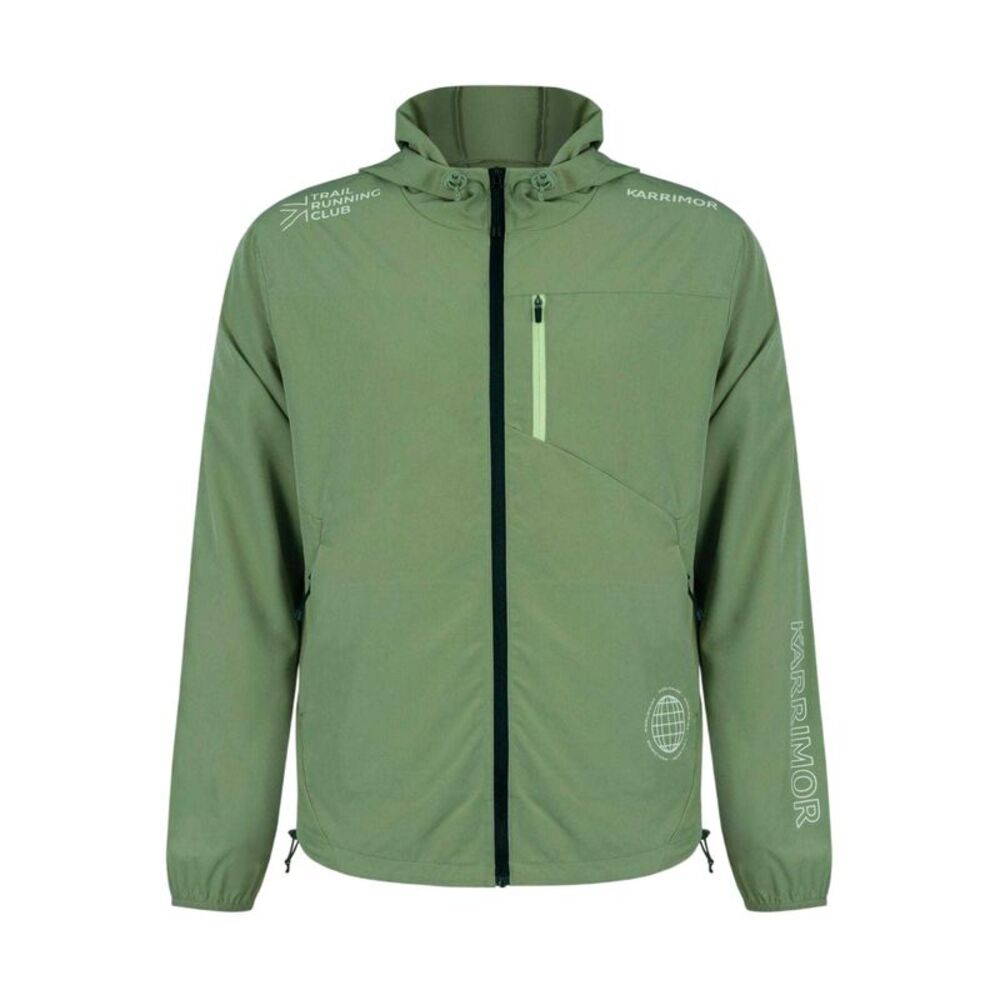 Karrimor Mens Trail Reflective Slim Jacket / Olive